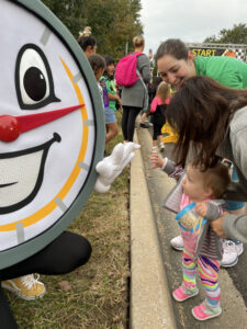 One Hour Mascot at the Jared Coones Pumpkin Run